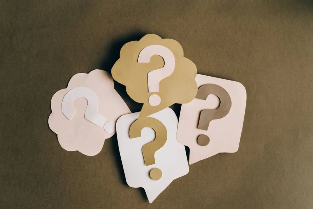 question mark